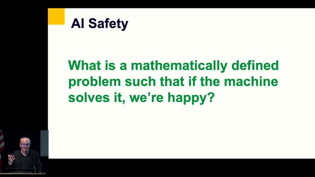 ICS Distinguished Lecture Series - How Not To Destroy The World With AI - On Second Thoughts