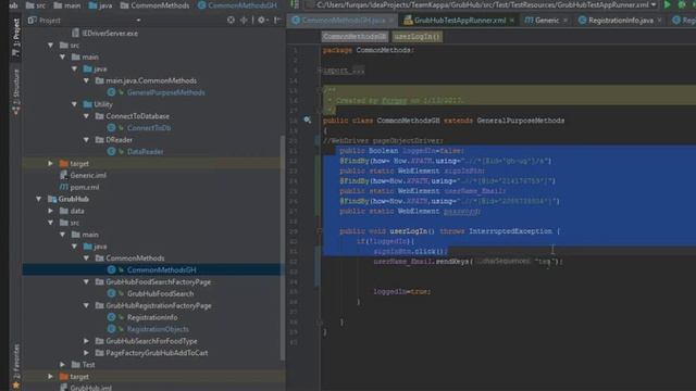 20170117 mentoring, Connect DB, Page Factory by Furqan смотреть онлайн