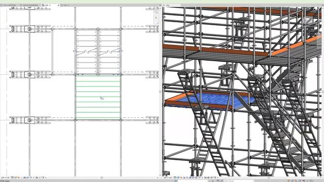 Scaffold Design in Autodesk Revit смотреть онлайн