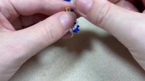 Звёздочка из бисера МК | Часть 1 из 2