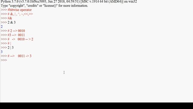 13 | Bitwise Operators in Python # Python Tutorials in tamil смотреть онлайн
