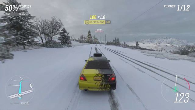Forza Horizon 4 Series 38 Winter Rally Rivals Mitsubishi Lancer VI GSR 1999 смотреть онлайн