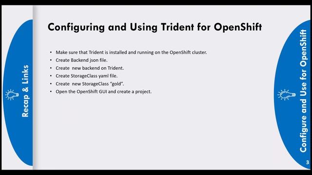 Configuring and using Trident смотреть онлайн