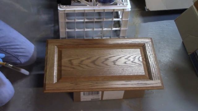 Gel Stain Kitchen Cabinets For $125!