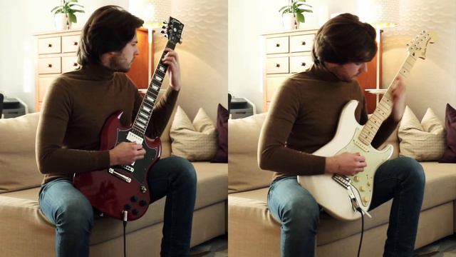 Judas Priest - Lightning Strike (FULL GUITAR COVER) смотреть онлайн
