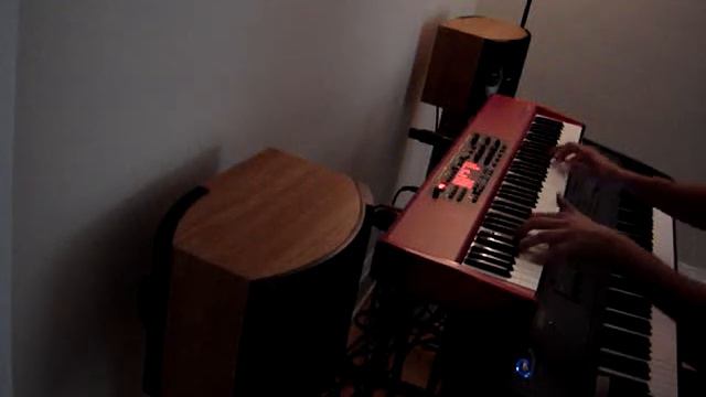 Hammond & Leslie NORD electro2 & KORG Triton смотреть онлайн