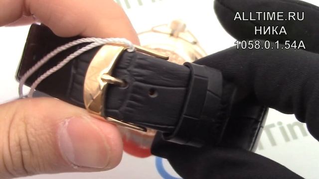Обзо российских механических золотых наручных часов Ника 1058.0.1.54 смотреть онлайн
