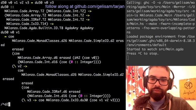 Agda Cat: the "Tarjan" challenge, part 1 смотреть онлайн
