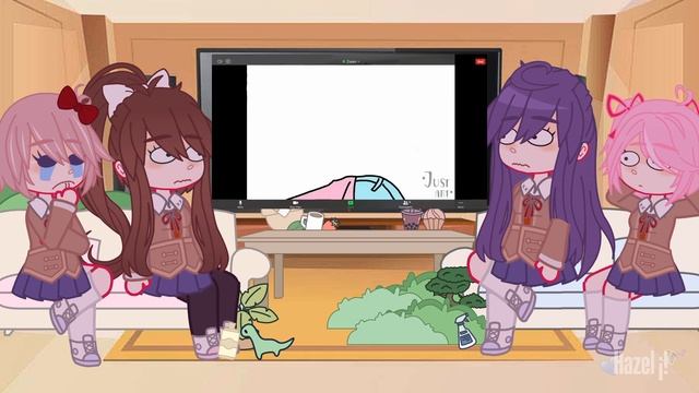 DDLC Reacts to.. | 1/? | Hazel ¡! | смотреть онлайн