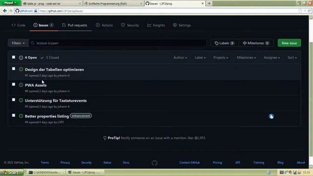 L3P3 Arbeitet An Prog