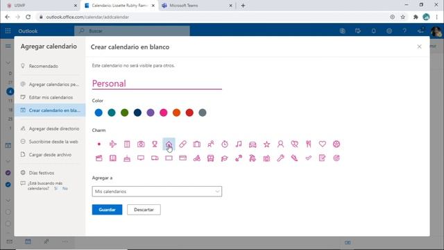 Outlook 365: Sesión 7.5 - Crear un nuevo Calendario смотреть онлайн