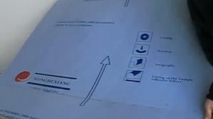 Резка листа алюкобонда под рекламный плакат.