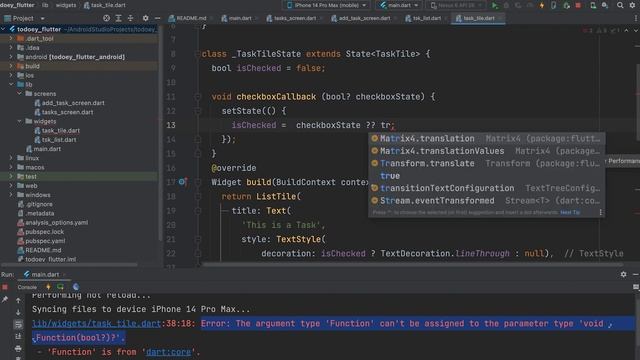 SOLVED| The argument type 'Function' can't be assigned to the parameter type 'void Function(bool?)? смотреть онлайн