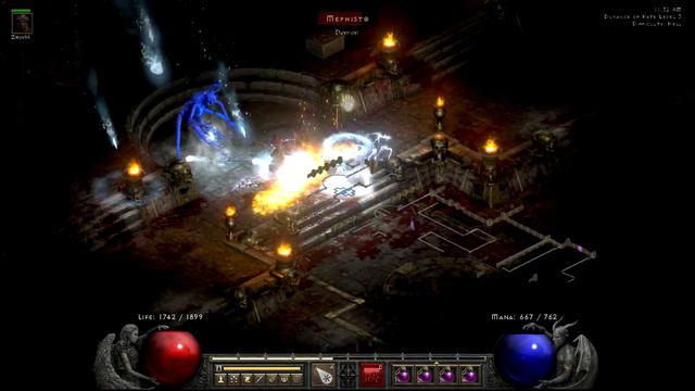 Diablo 2 Resurrected 0% magic find challenge. Andariel and Mephisto challenge. смотреть онлайн