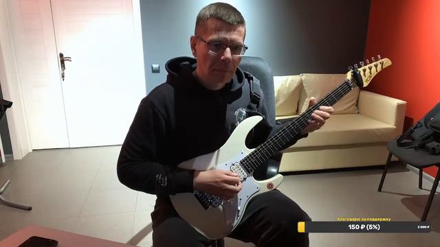 Всем привет! Давно не виделись #гитаристам #солонагитаре #хардрок #хэвиметал #гитаристы смотреть онлайн