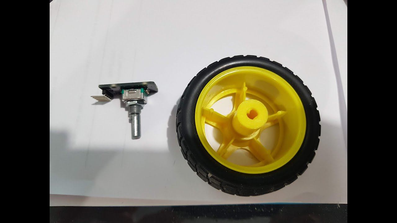 Деталь для колеса и энкодера смотреть онлайн