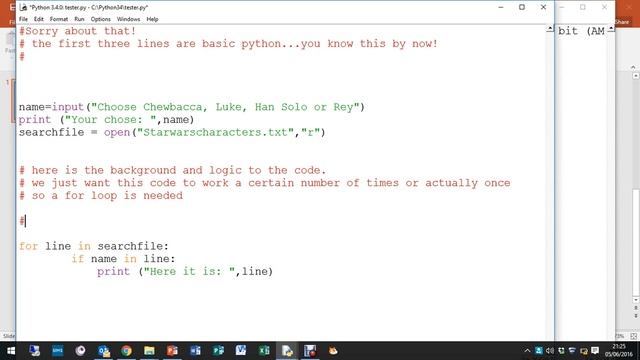 Python File Basics Video 6 - Search File & Return Line смотреть онлайн