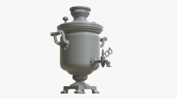 3D model Printable Russian Samovar