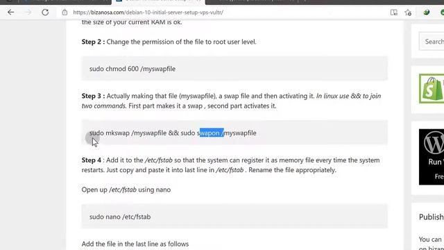 #5 Create a swap file in Debian 10 - Virtualmin Tutorial on Debian смотреть онлайн