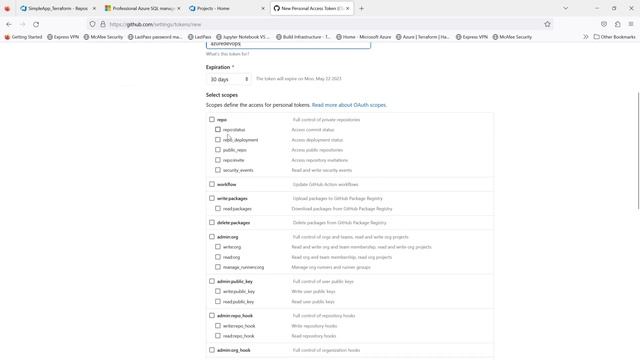12a. How to import a Private GitHub Repository into your Azure Devops Project смотреть онлайн