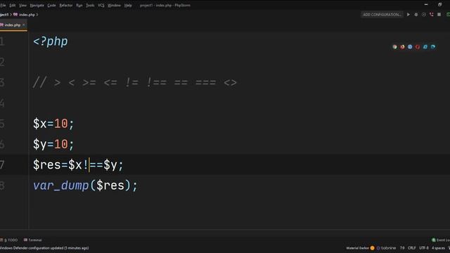 how to define Comparison or Compare in the php part20 смотреть онлайн