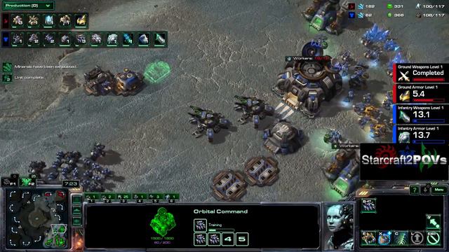 SC2 LotV - NationWars 3 2015 - PL vs FR - Ro16 Group France WF - Map 2 - Lerilak Crest - MarineLorD смотреть онлайн