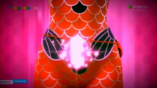 Трансформация Аква Ледибаг и Аква Тикки в корейском дубляже - Леди баг и Кот Нуар смотреть онлайн