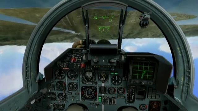 Lock On - Flaming Cliffs 2, Display - Su-27 смотреть онлайн