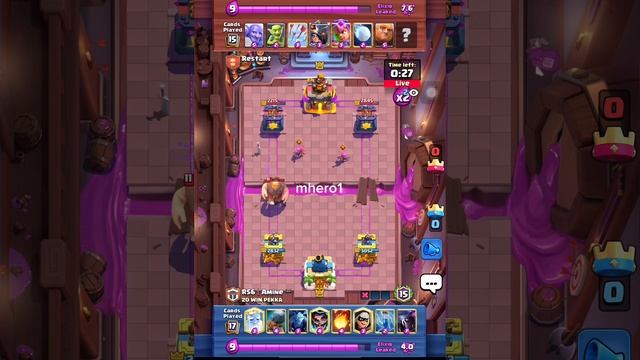 20 wins pekka bridge spam deck in clash royale смотреть онлайн