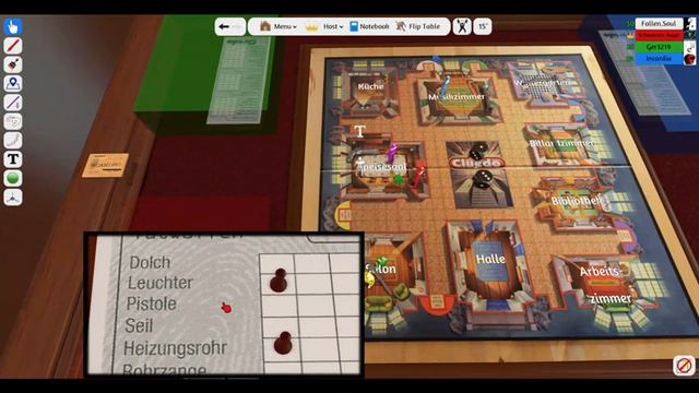 Lets play Cluedo #1 / Tabletop Simulator - Deutsch смотреть онлайн