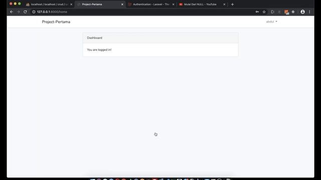 #14 Belajar Laravel 7 - Merubah Default Login Auth Laravel/ui Laravel 7 смотреть онлайн