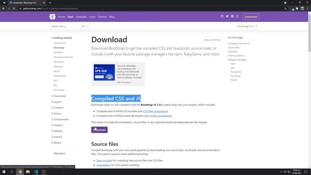 How To Install Bootstrap 5 Locally And CDN - Bootstrap 5 Tutorial Ep 0 (Tagalog) смотреть онлайн