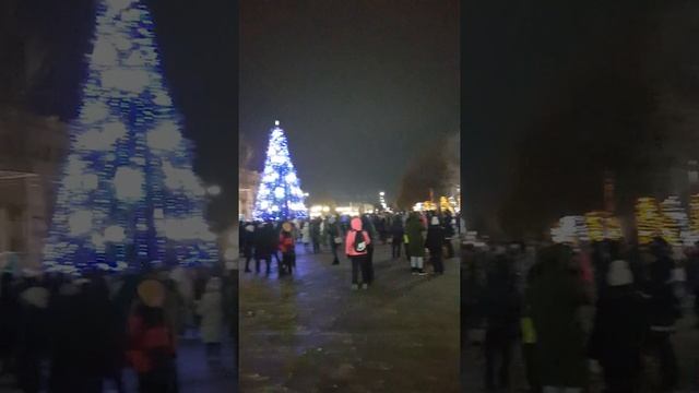 Открытие Ёлки город Старобельск смотреть онлайн