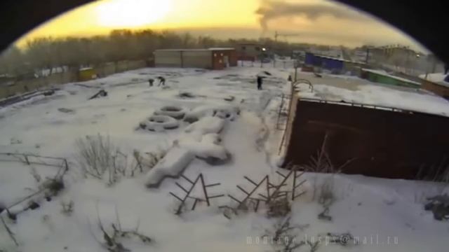 24 video montage 15.02.2013 Meteorite fall in Chelyabinsk смотреть онлайн