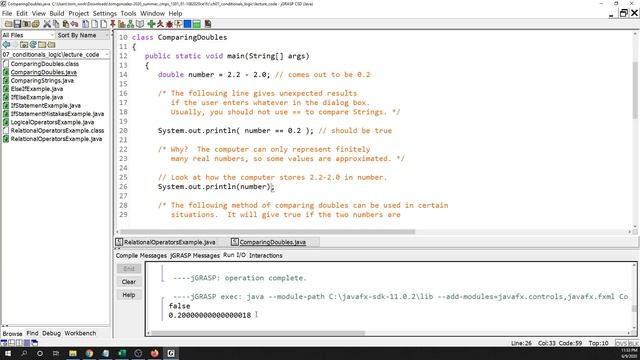Relational Operators смотреть онлайн