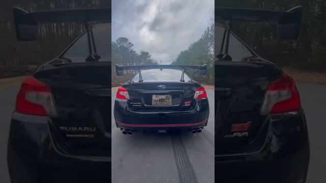 Subaru WRX STI Type RA - Startup / Exhaust / Drive-off смотреть онлайн