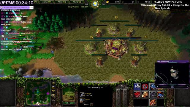 SURVIVAL CHAOS | SAUROK RAPTOR RIDER HIDES TOO GOOD MAKE OTHERS LEAVE THE GAME | Warcraft 3 Reforge смотреть онлайн