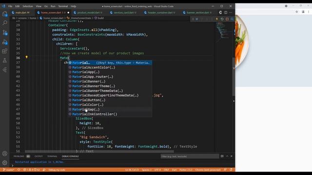 Flutter Food Ordering Website | Flutter website | Flutter ECommerce Website смотреть онлайн