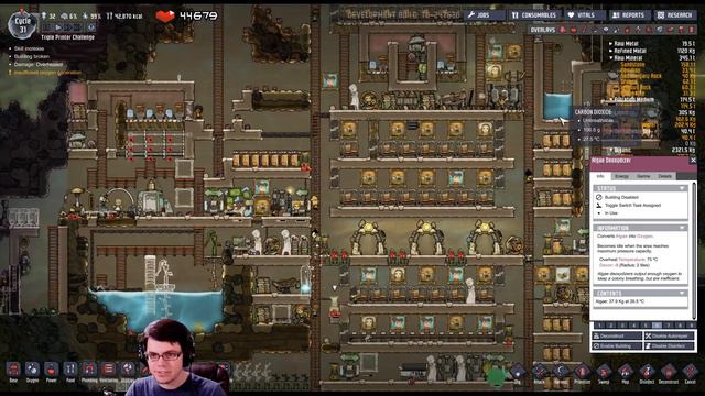 3 Printer Challenge Oxygen Not Included Part 5! смотреть онлайн