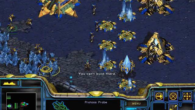 Starcraft Brood War (original version) Protoss mission 08 Countdown Speedrun смотреть онлайн