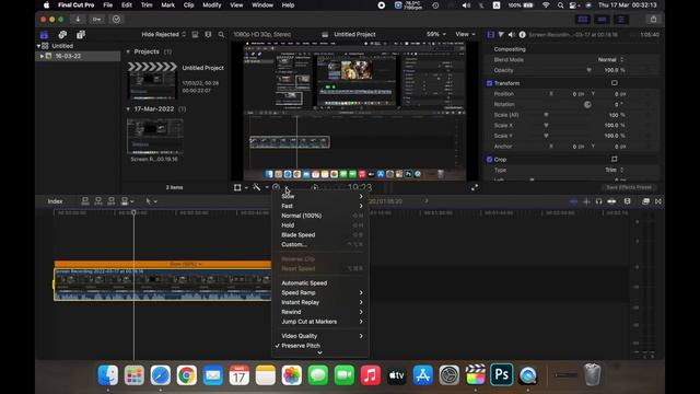 How to Slow Down Clips in Final Cut Pro смотреть онлайн