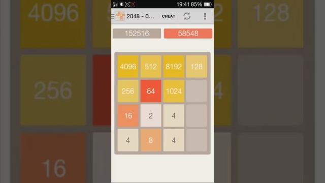 2048 Number Puzzle Game Android, Winning & Exceeding score 8192 смотреть онлайн