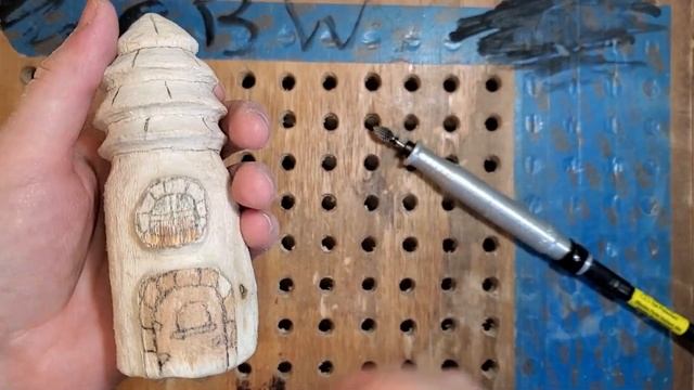 First Power Wood Carving Using Foredom Rotary Tool смотреть онлайн