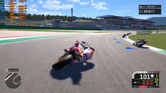 Moto GP 19 Gameplay Test AMD RYZEN 3 2200U Vega 3 8GB RAM смотреть онлайн