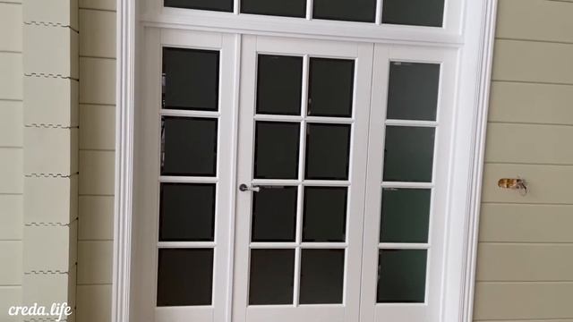 Дубовые двери Креда. Форте ПО2, дуб белоснежный. смотреть онлайн