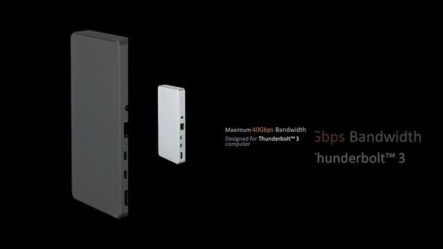 GCNEOTECH Thunderbolt 3 Docking Station with PD up to 100W Charging – Dual-4K Display +SSD slot смотреть онлайн