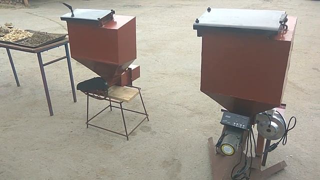 Пальник для зерно-відходів,щепи,соломи та пілет. смотреть онлайн