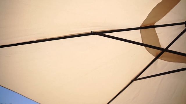 Зонт садовый D 2,5м бежевый 32 32 160D N GP1911 250 B NISUS Pravka 1