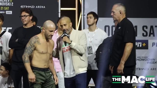 Alexander Volkanovski vs. Islam Makhachev 2 Final Face Off смотреть онлайн