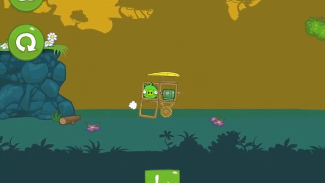 Bad Piggies - When Pigs Fly - level 2-21 Three Star Walkthrough смотреть онлайн